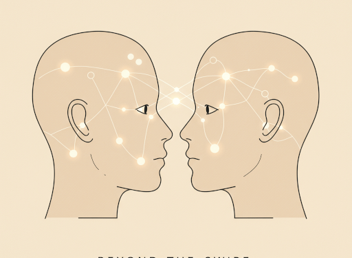 A clean, modern illustration of two coffee cups on a table, symbolizing a short, efficient, and low-pressure 'micro-date' for screening potential partners.
